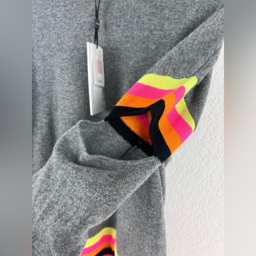 NWT: PRVLG Elbow Cutout Cashmere Sweater - Picture 9 of 10
